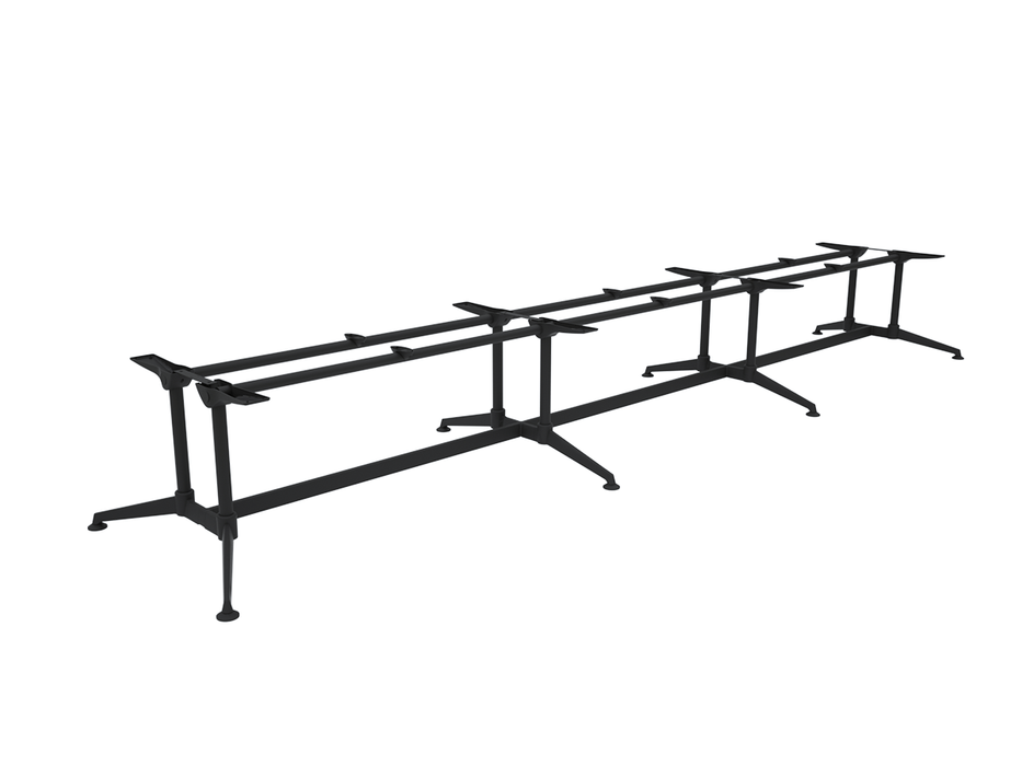 Modulus Meeting Table Twin Post Triple Span Frame