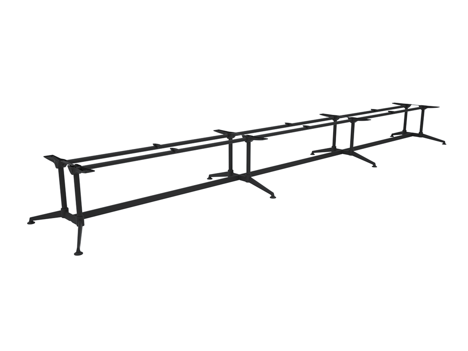 Modulus Meeting Table Twin Post Triple Span Frame