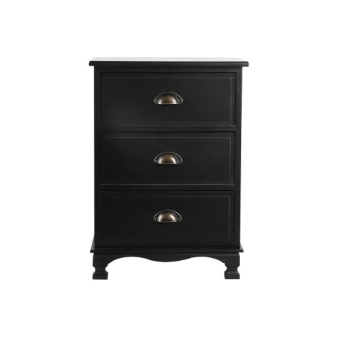 Artiss Vintage Bedside Table Chest Storage Cabinet Nightstand
