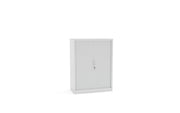 Agile Tambour Cupboards White