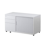 Steelco - Line Range Trimline Mobile Caddy White Satin Right