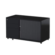 Steelco - Line Range Trimline Mobile Caddy Black Satin Right