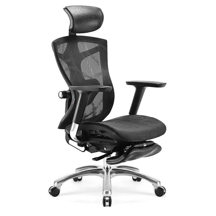 Sihoo Ergonomic Office Chair V1 4D Adjustable High-Back Breathable With Footrest And Lumbar Support