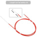 2-pack Rear Disc Brake Cable for Xiaomi Mijia M365 Electric Scooter - Red