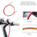 2-pack Rear Disc Brake Cable for Xiaomi Mijia M365 Electric Scooter - Red