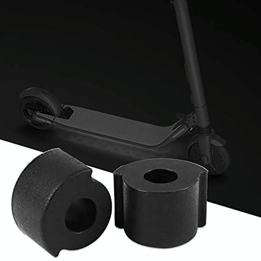 2-pack Silicone Shock Pads for Ninebot Es2 Scooter - Black