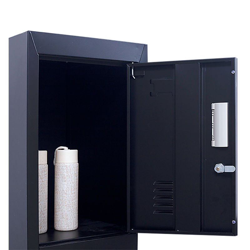 4-Door Vertical Locker for Office Gym Shed School Home Storage - 3-Digit Combination Lock