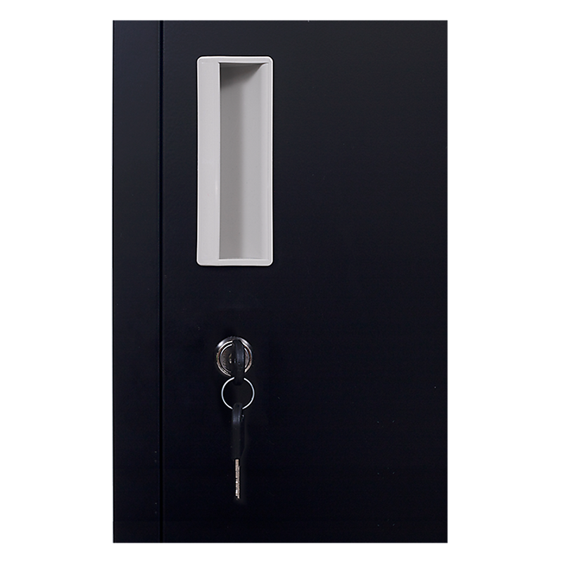6-Door Locker for Office Gym Shed School Home Storage - Standard Lock with Keys