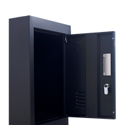 6-Door Locker for Office Gym Shed School Home Storage - Standard Lock with Keys