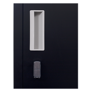 6-Door Locker for Office Gym Shed School Home Storage - Padlock-operated
