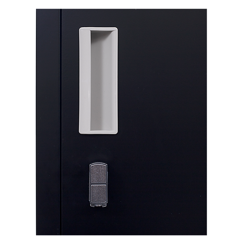 6-Door Locker for Office Gym Shed School Home Storage - Padlock-operated