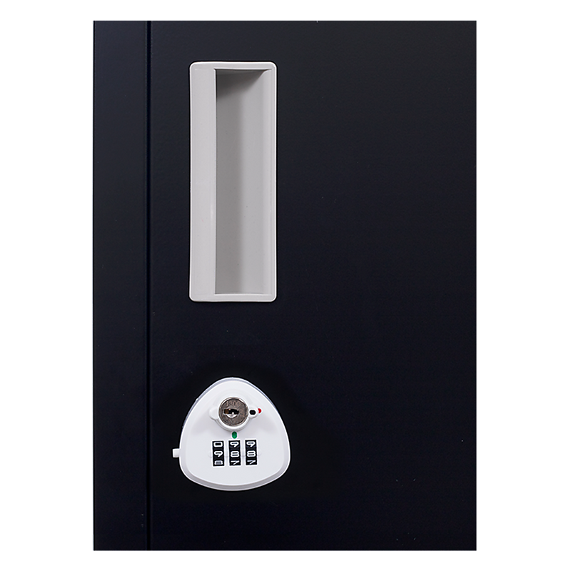 6-Door Locker for Office Gym Shed School Home Storage - 3-Digit Combination Lock