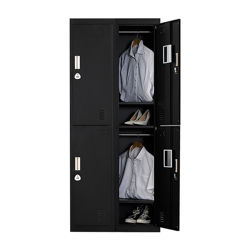 Four-Door Office Gym Shed Storage Locker-3-digit Combination Lock