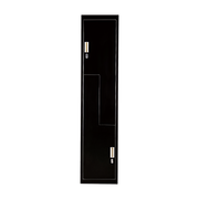 Two-Door L-shaped Office Gym Shed Storage Lockers - Padlock-operated