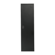 Single-Door Metal Tall Cabinet Shelf Storage for Home Office Gym