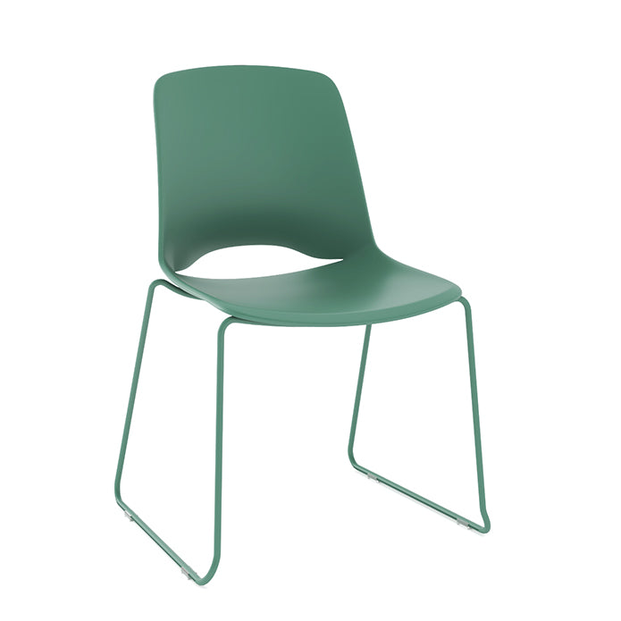 Vista Glide Chair Moss With Padded Seat
