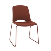 Vista Glide Chair Rust Without Padded Seat