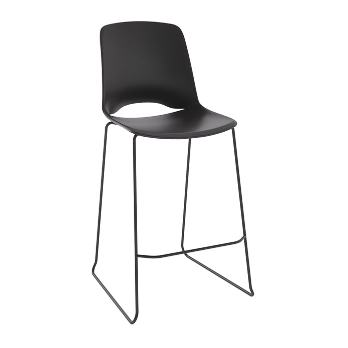 Vista Rise Chair Without Padded Seat Black