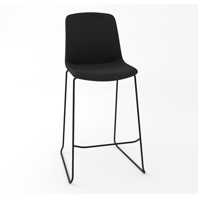 Vista Rise Chair Fully Upholstered Black