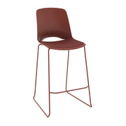 Vista Rise Chair With Padded Seat Rust