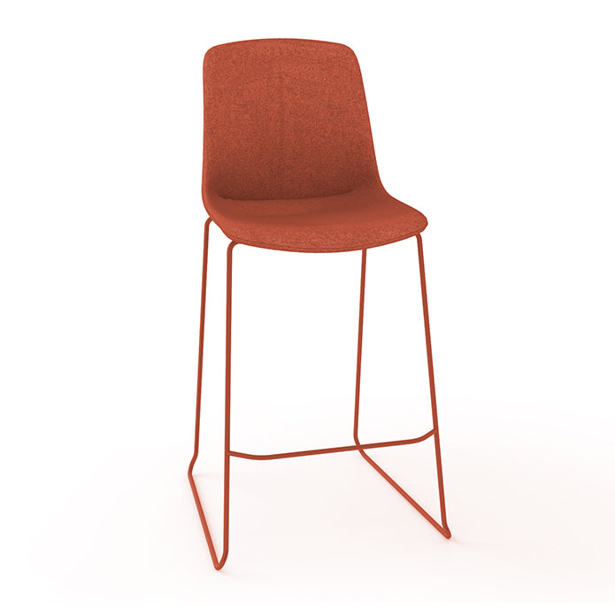 Vista Rise Chair Fully Upholstered Rust