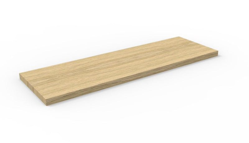 Rapidline Shelf Natural Oak 858mm W x 270mm D x 25mm T