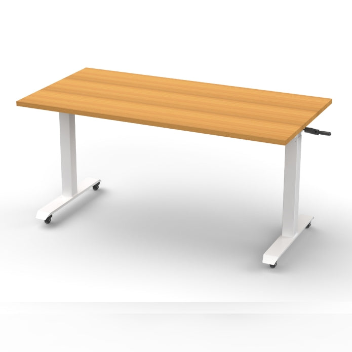 Boost Crank Flip Top Table Beech White P C