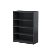 Steelco Bookcase 3 Shelves - 1200H x 900W x 400D Graphite Ripple