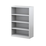 Steelco Bookcase 3 Shelves - 1320H x 900W x 400D White Satin