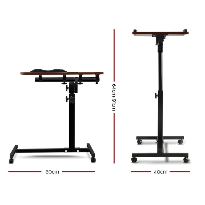 Artiss Laptop Computer Desk With Height Adjustable Stand