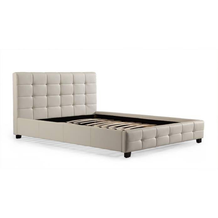 buy queen leather bed frame
