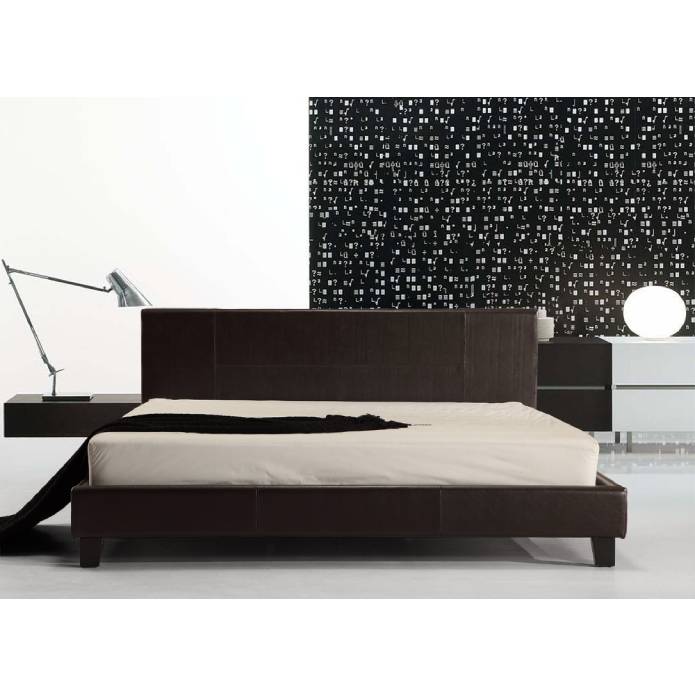 Elecgant King Size Leather Bed Frame