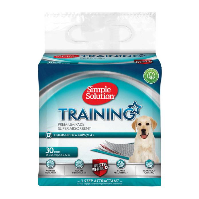 Simple Solution Super Absorbent Odor Neutralizing Dog Training Pads
