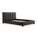 Modern Double PU Leather Deluxe Bed Frame
