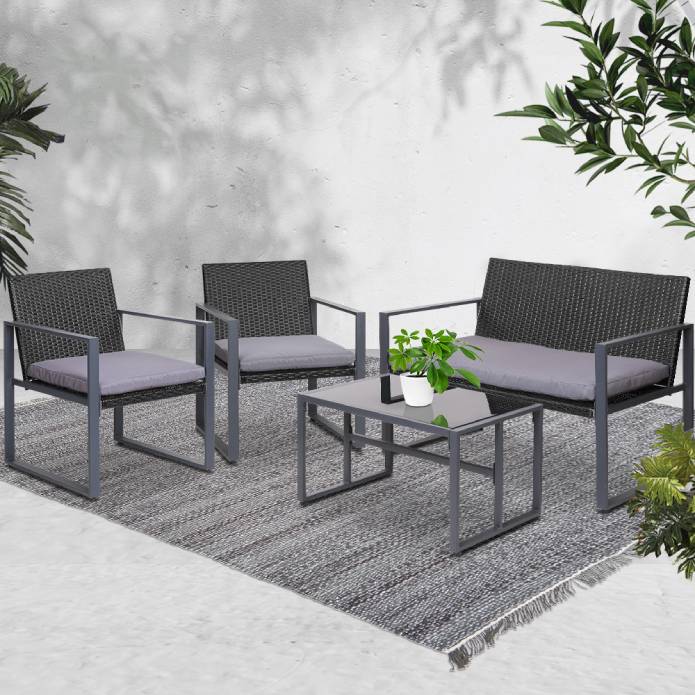 4pc outdoor furniture set online 