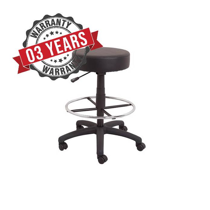Rapidline Backless Counter & Bar Height Stool With 400mm Round Seat