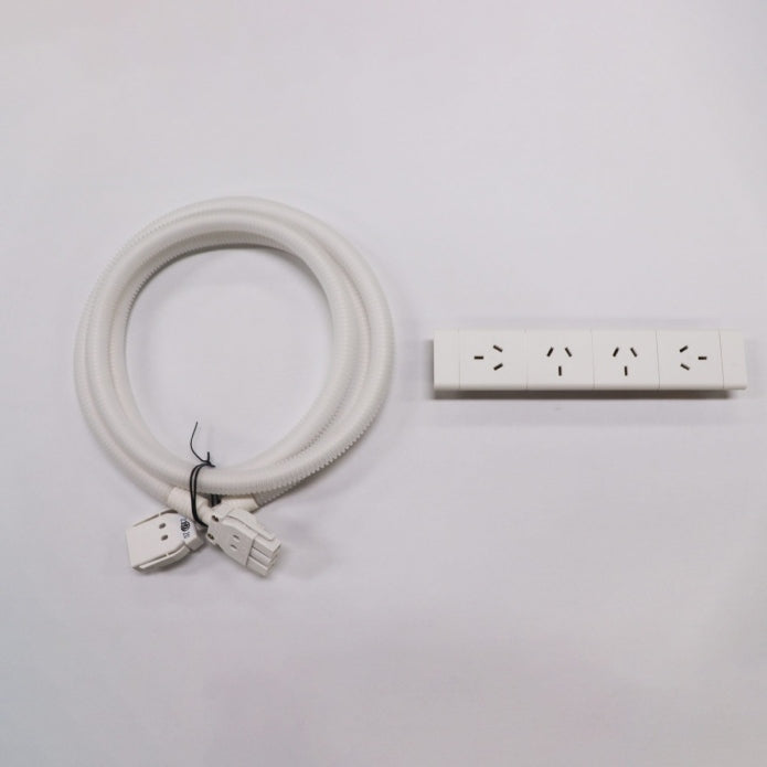 Boost+ Power & Data White 4 x GPO No Data