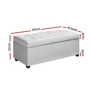 Artiss PU Leather Storage Ottoman