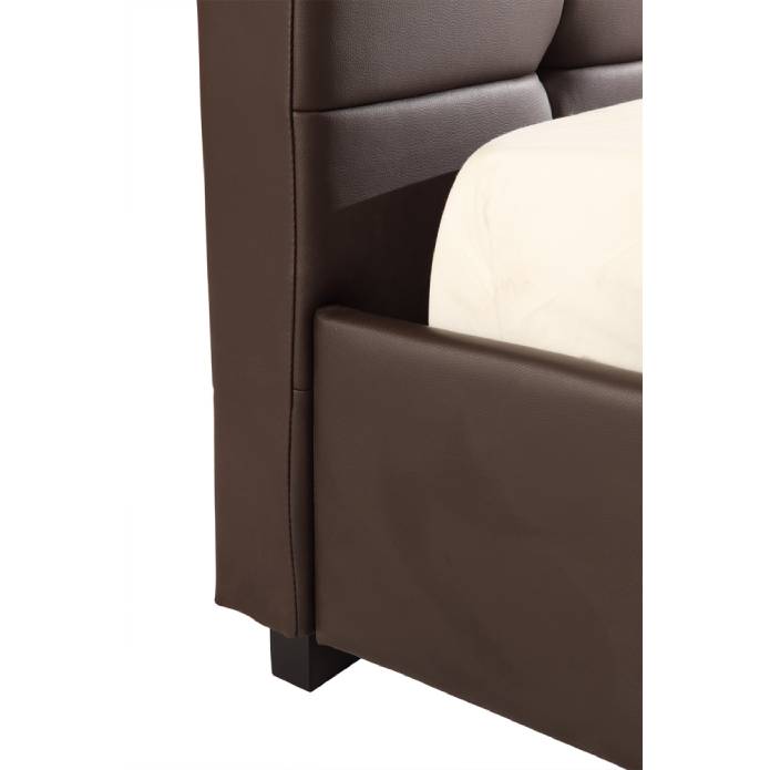 pu leather queen bed frame in australial