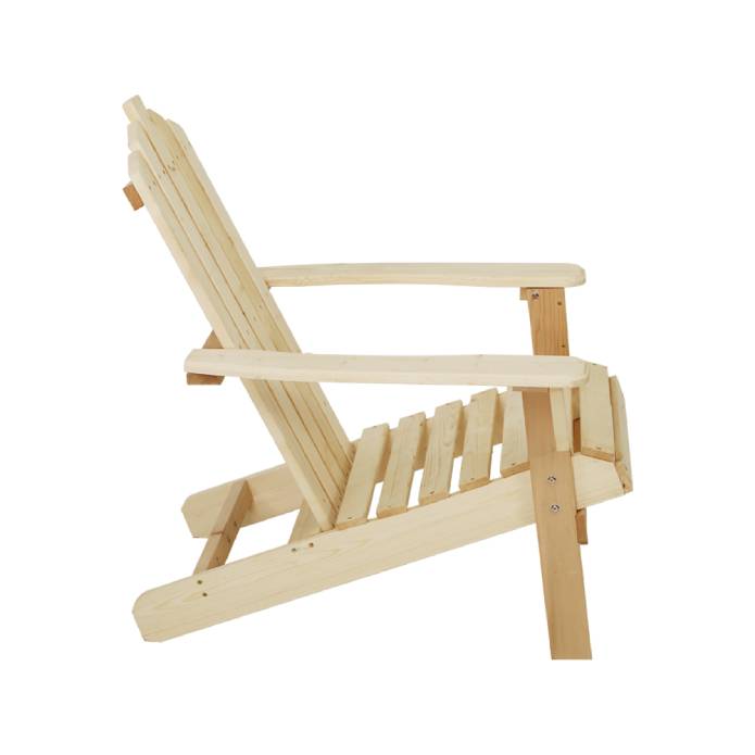 Gardeon Outdoor Sun Lounge Beach Chairs Table Setting Wooden Adirondack Patio Chair