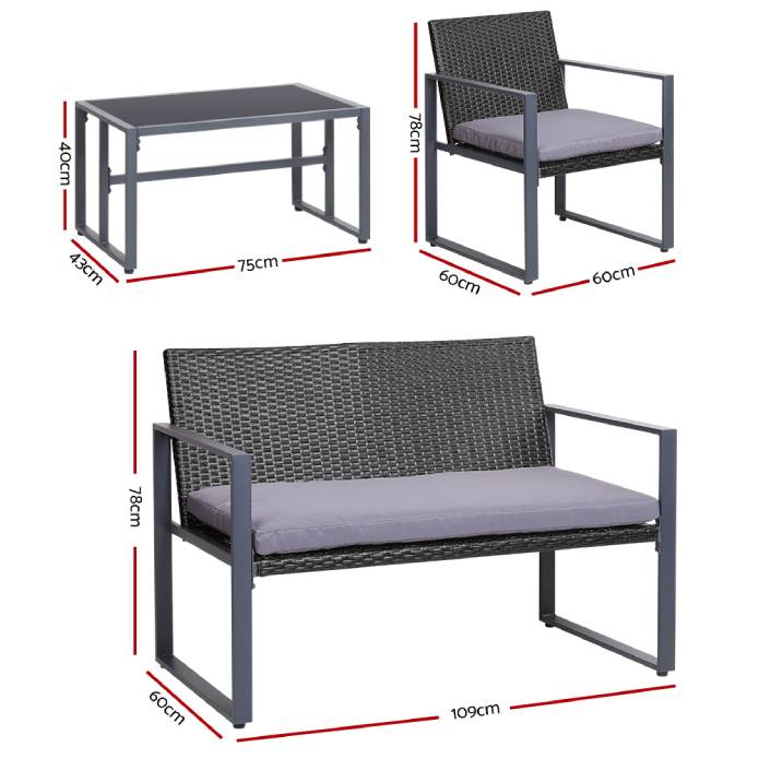 best 4pc outdoor furniture set