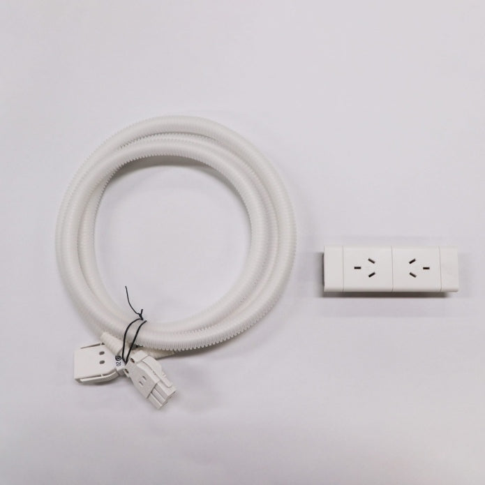 Boost+ Power & Data White 2 x GPO No Data