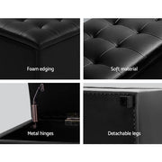 Artiss PU Leather Storage Ottoman