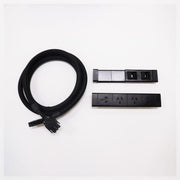 Boost+ Power & Data Black 4 x GPO 2 x Data