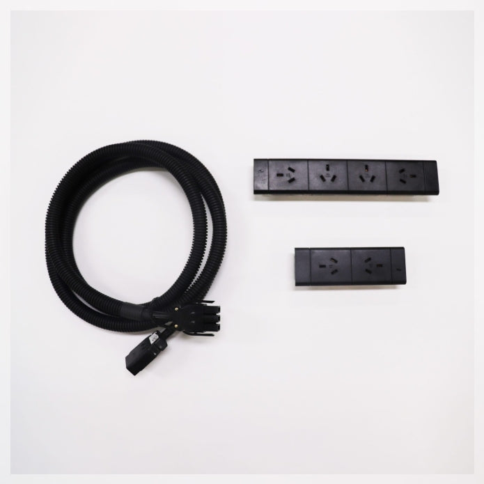 Boost+ Power & Data Black 6 x GPO No Data