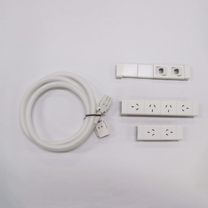 Boost+ Power & Data White 6 x GPO 2 x Data