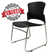 Rapidline Zing Event Chair For Office Conference Room And Home Use Without Seat Pad