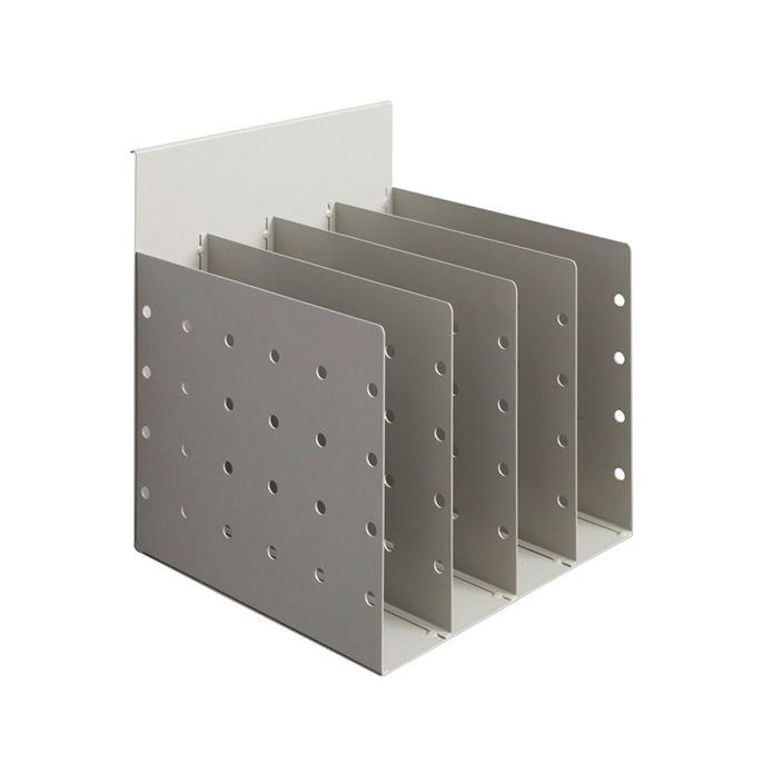 Rapidline Four Slot Document Divider Precious Sliver