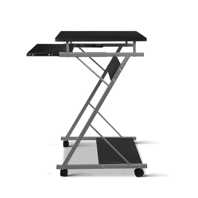 Artiss Metal Pull Out Computer Study Desk