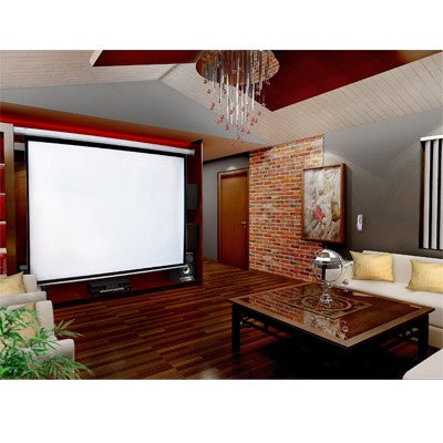 Electric Motorised Projector Screen TV +Remote